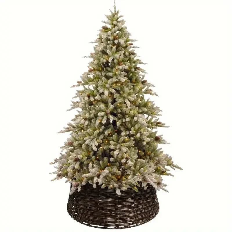 Saia Árvore de Natal Artesanal 60x40x25cm - Imagem 4