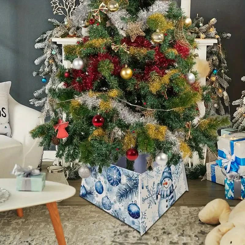 Saia Árvore de Natal Base PVC Encaixe 55x42x25cm - Imagem 3