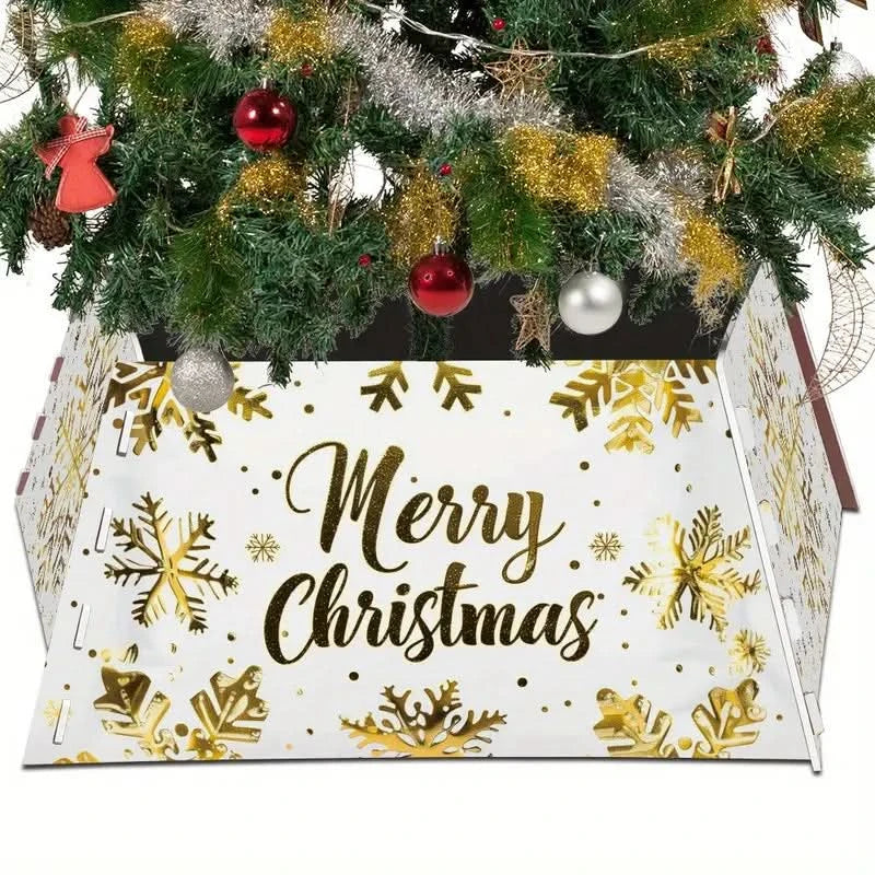 Saia Árvore de Natal Base PVC Encaixe 55x42x25cm - Imagem 2