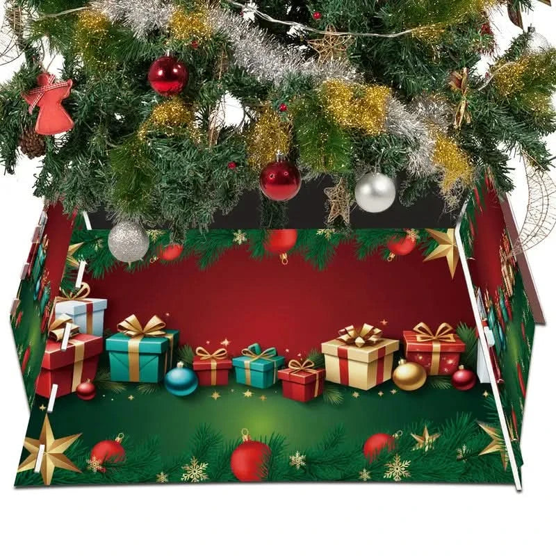 Saia Árvore de Natal Base PVC Encaixe 55x42x25cm - Imagem 2