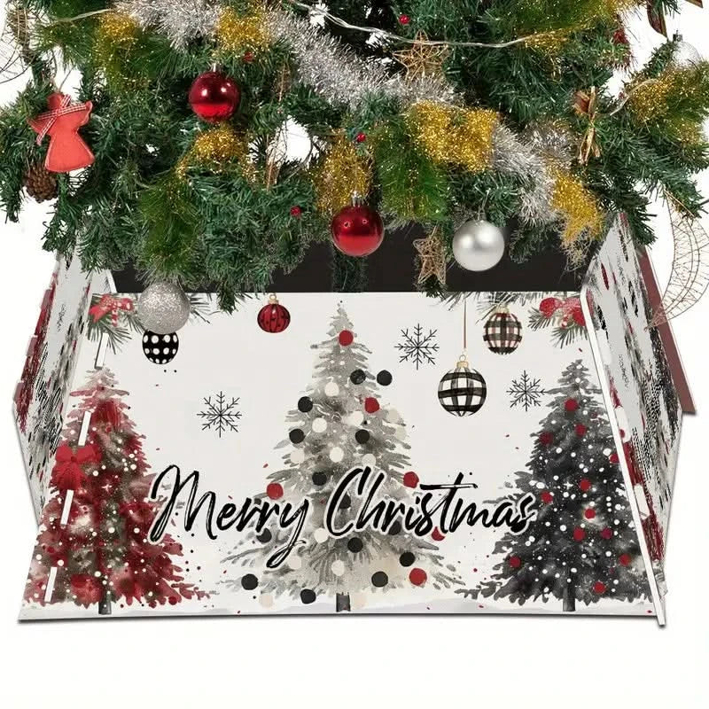 Saia Árvore de Natal Base PVC Encaixe 55x42x25cm - Imagem 2