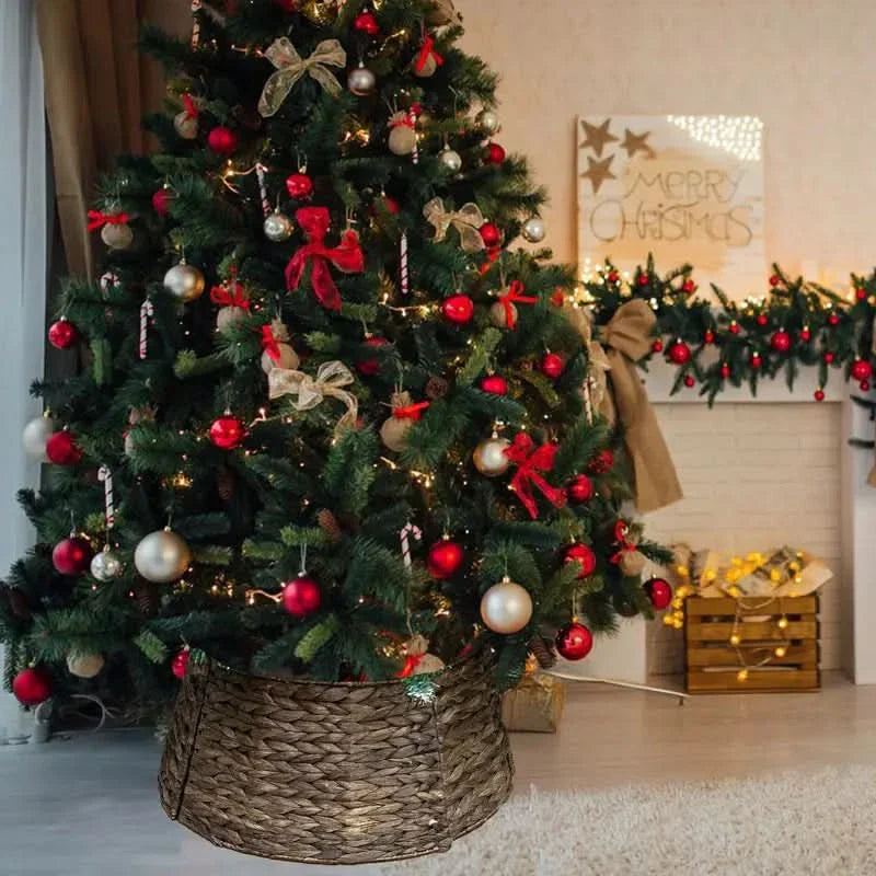 Saia Árvore de Natal Vintage 60x40x25cm - Imagem 2