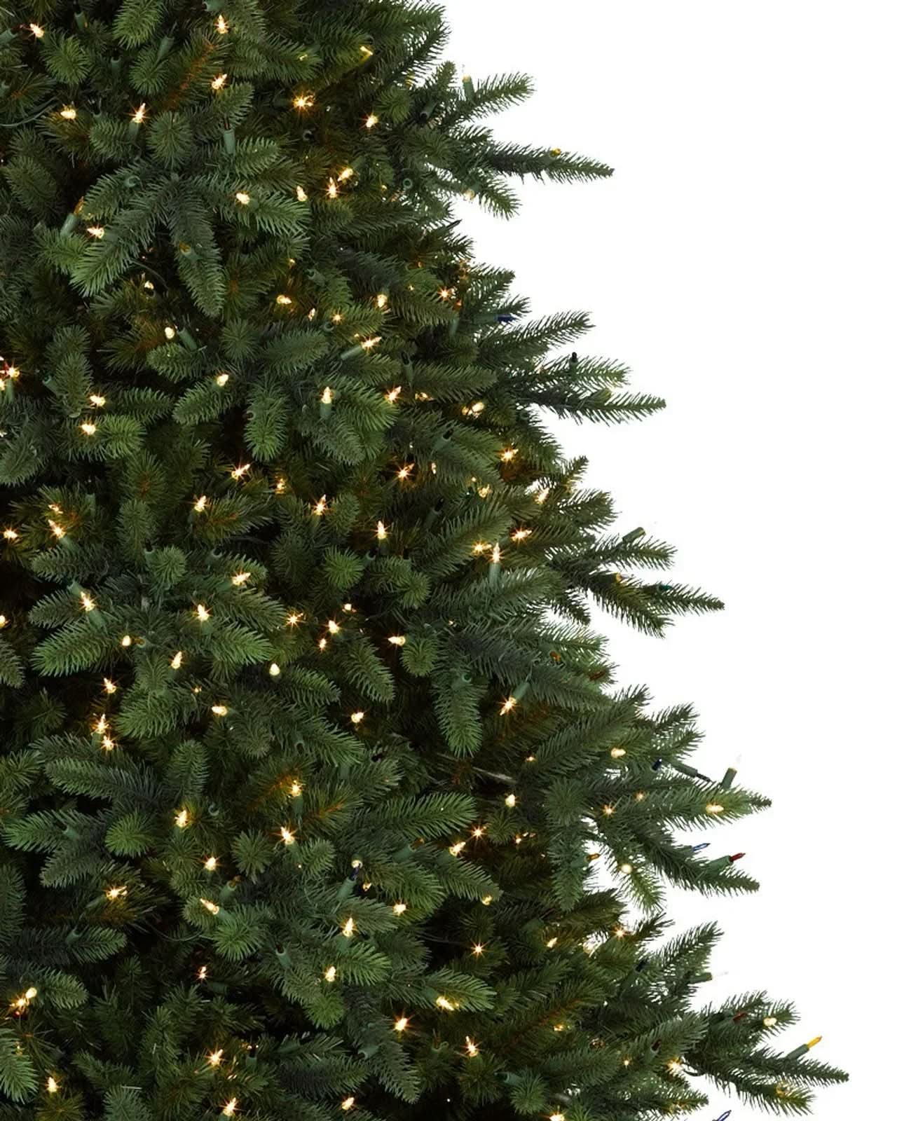 Árvore de Natal California Baby Redwood com Galhos Articulados, Suporte Metálico e Micro LEDs Embutidos - Imagem 2