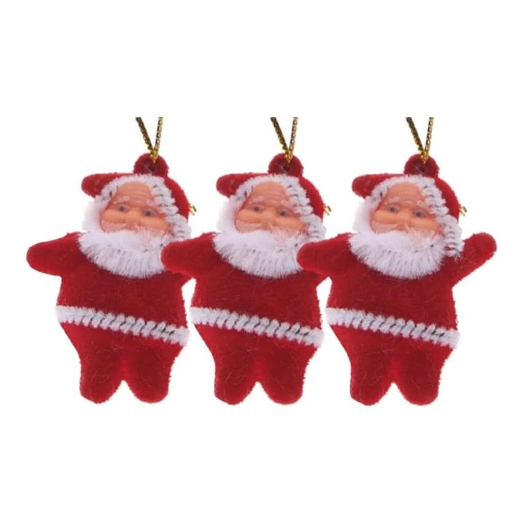 Kit 125 Enfeites Para Árvores De Natal Pendentes Bolinha Pisca Pisca Led - Imagem 5