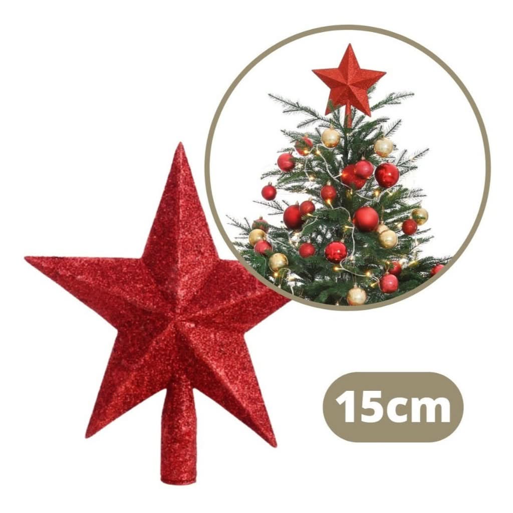 Kit 125 Enfeites Para Árvores De Natal Pendentes Bolinha Pisca Pisca Led - Imagem 2